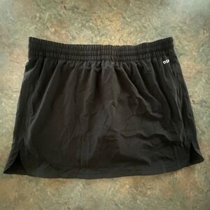 DSG Womens Stride Skort Pure Black Large